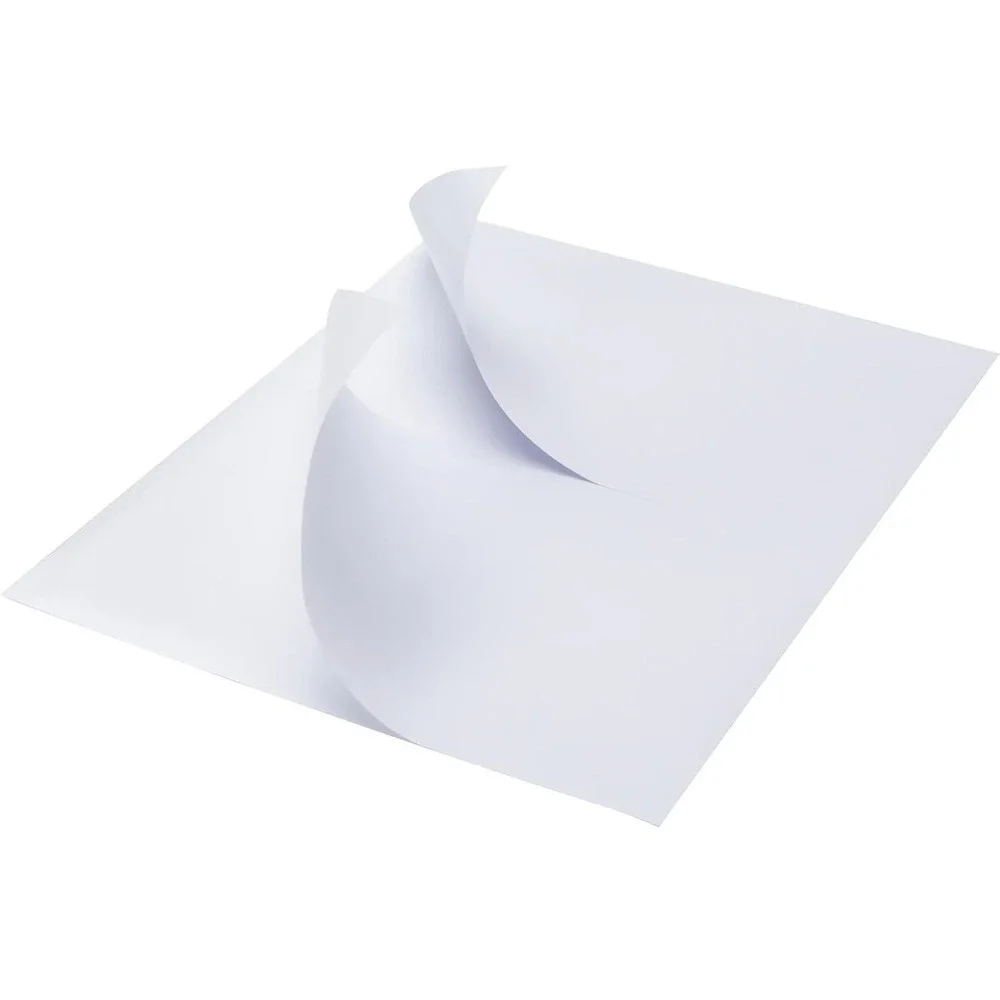 200 Shipping Labels Self‎ Adhesive HALF SHEET 8.5 x 5.5 Blank 2 Labels Per Sheet